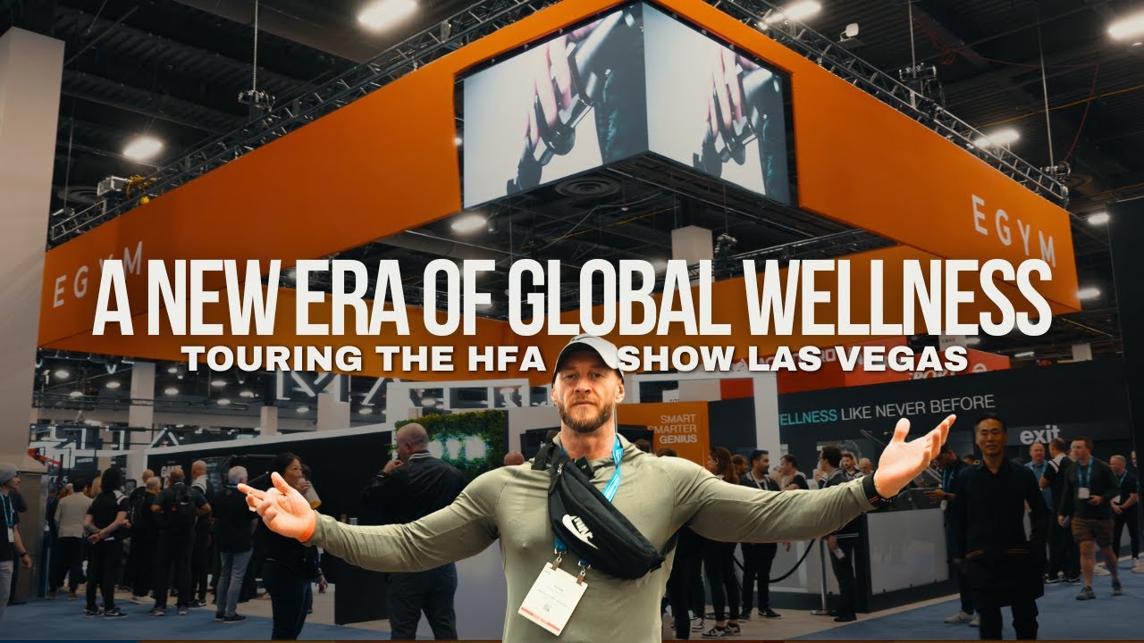 TOURING ONE OF THE LARGEST HEALTH & FITNESS EXPOS IN THE WORLD