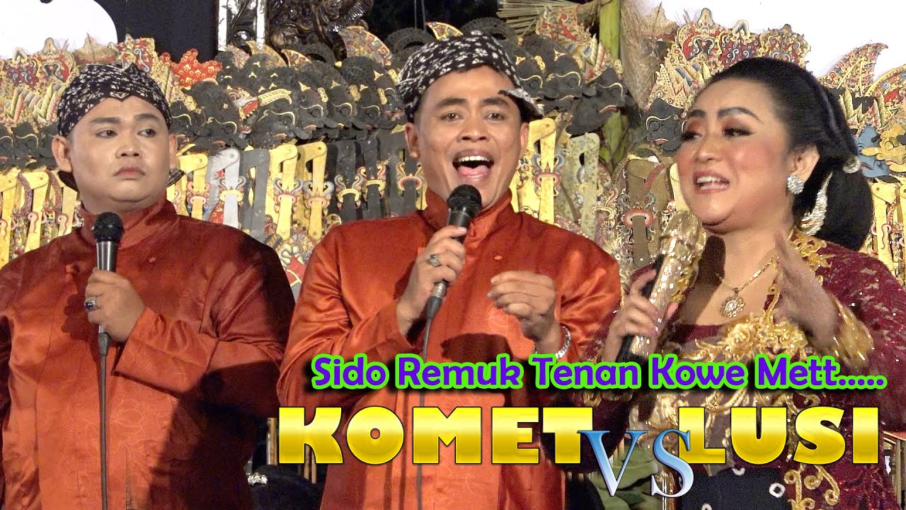 BEDEKAN LUCU CAK KOMET VERSUS DALANG EKO ADA LUSI BRAHMAN