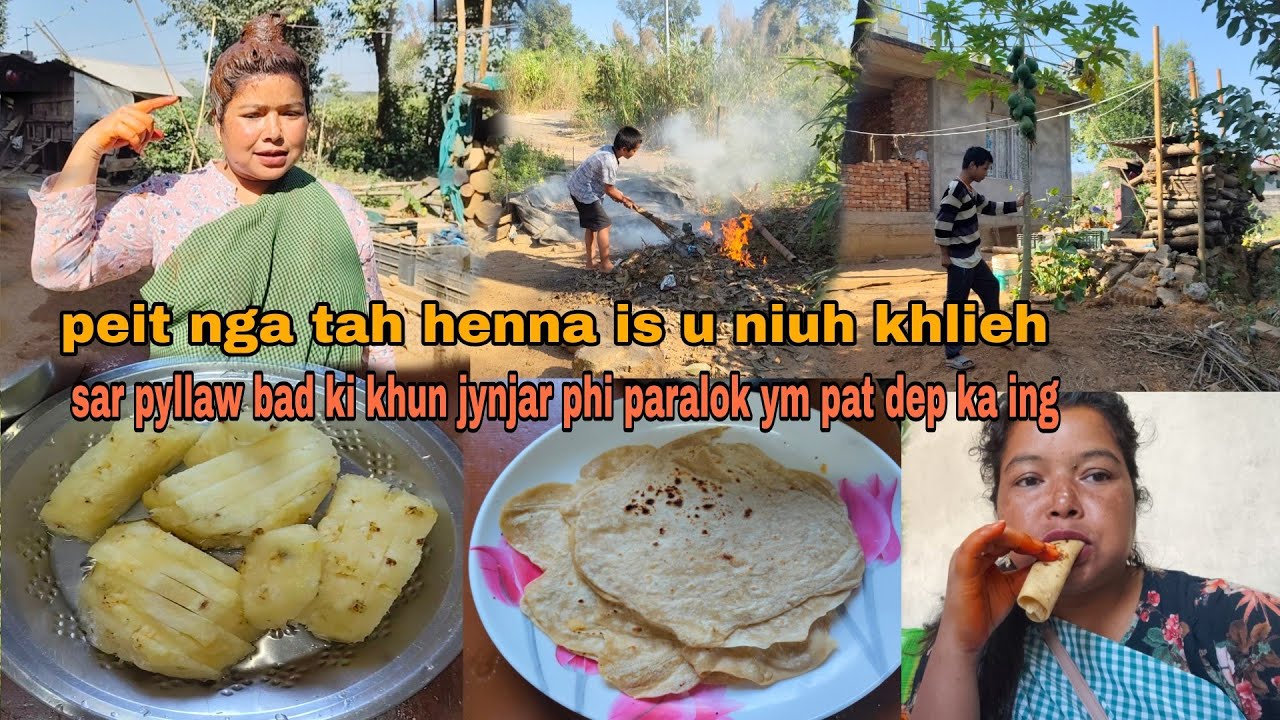 Ngi pynkhuid ia ka pyllaw ing bad u khun u pynkhreh jingbam ia ngi baroh por mynsngi da u atta+soh