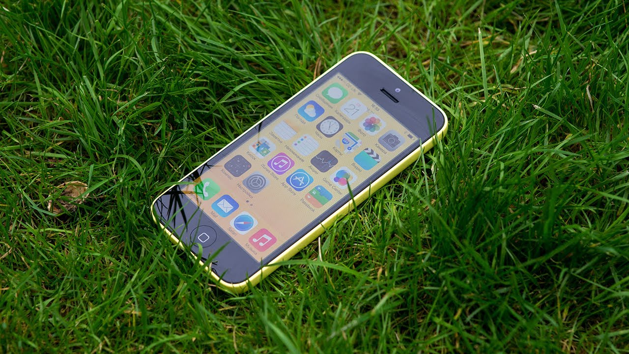 iPhone 5C: распаковка