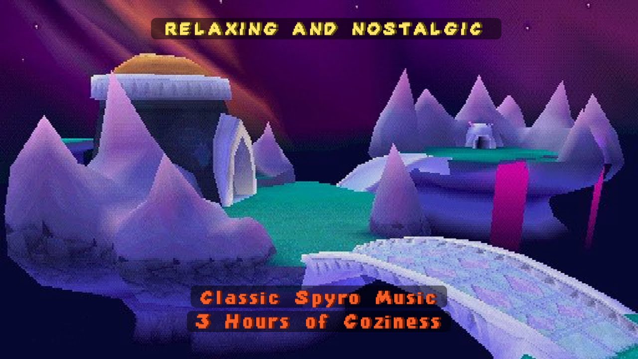 Relaxing and Nostalgic Music from the Classic Spyro the Dragon Games (Almost 4 Hours)