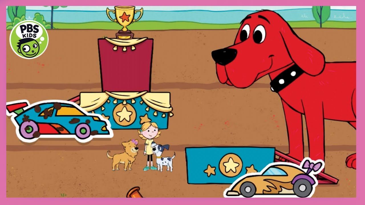 Clifford - Adventure Stories Race Cars! | PBS KIDS