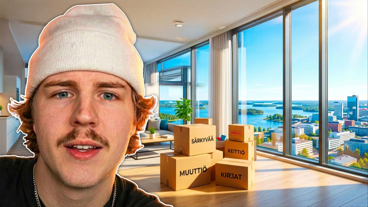 MUUTIN UUTEEN KOTIIN!