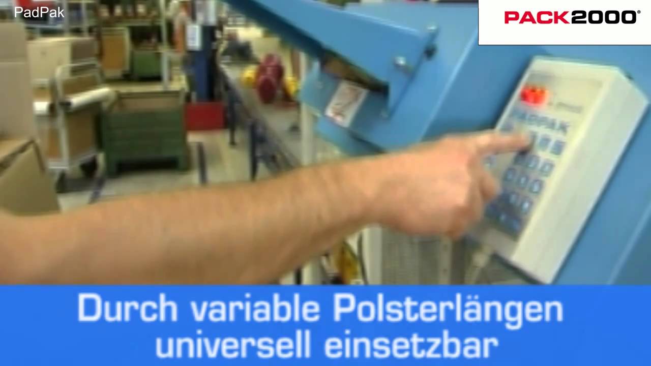 Papierpolstersystem PadPak - PACK 2000 | Antalis
