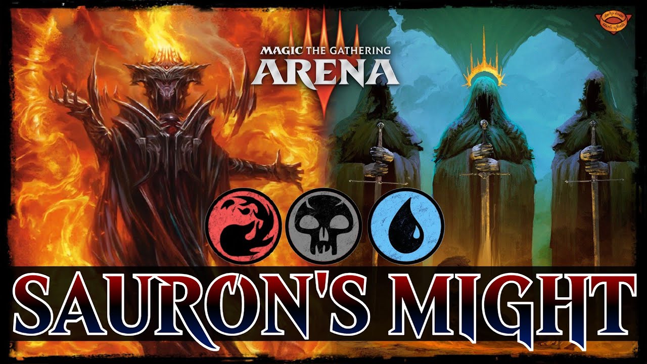 ON HIS DARK THRONE | MTG Arena - Grixis Sauron Dark Lord Nazgul Orc Army LotR Alchemy Deck