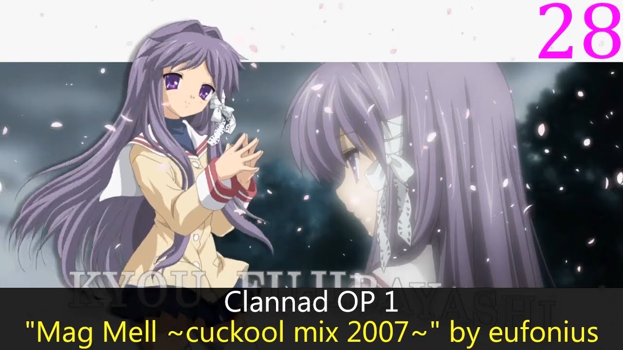 My Top Hajime Kikuchi (eufonius) Anime Openings & Endings