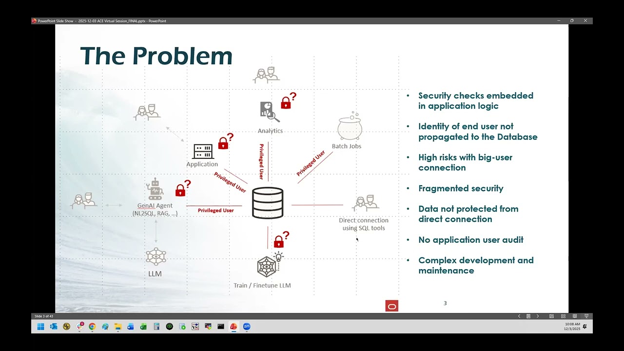 Oracle ACE Live December 2025: RAS Before RAG