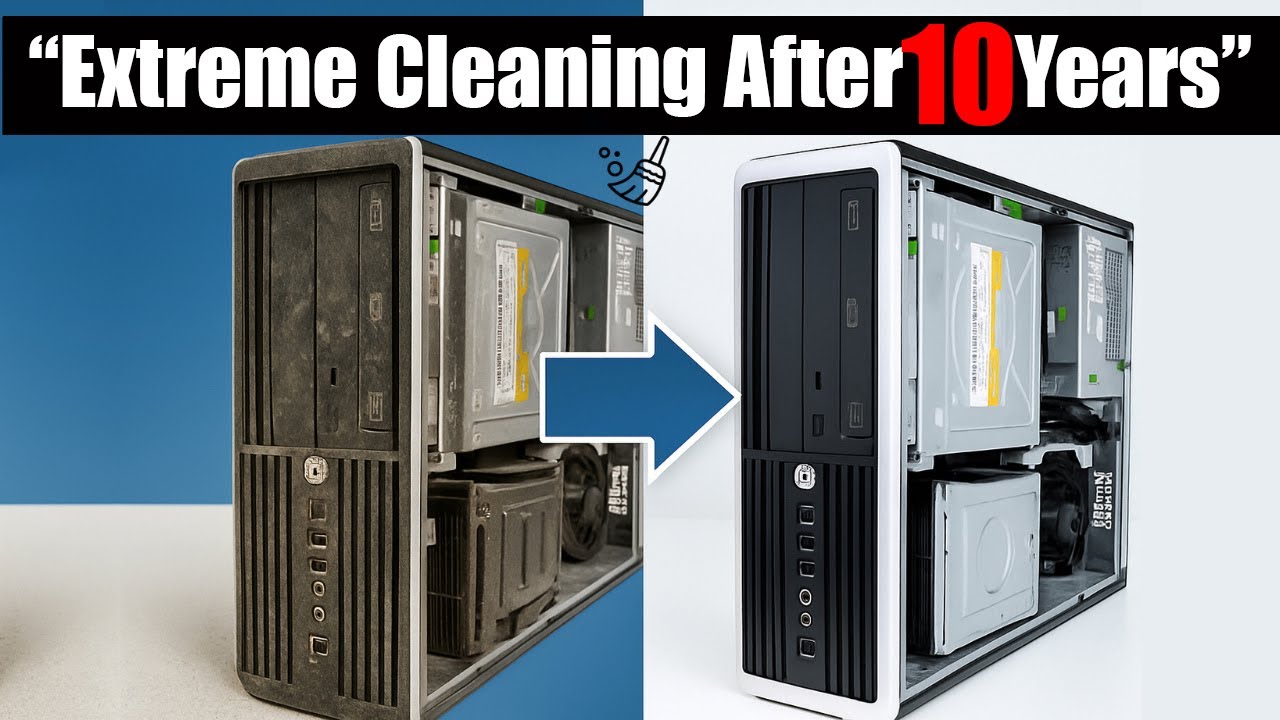 “Cleaning a 1st Gen Intel Core i5 PC | Deep Dust Removal & Performance Boost”