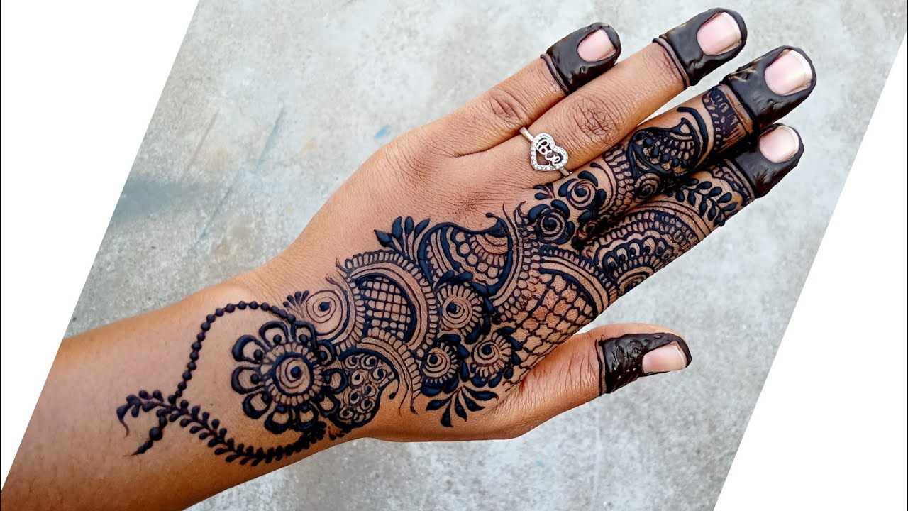 Holi // shadi special mehndi tutorial 🌷#mehndi #henna #vlog #trending #viral #youtubevideos #daily 