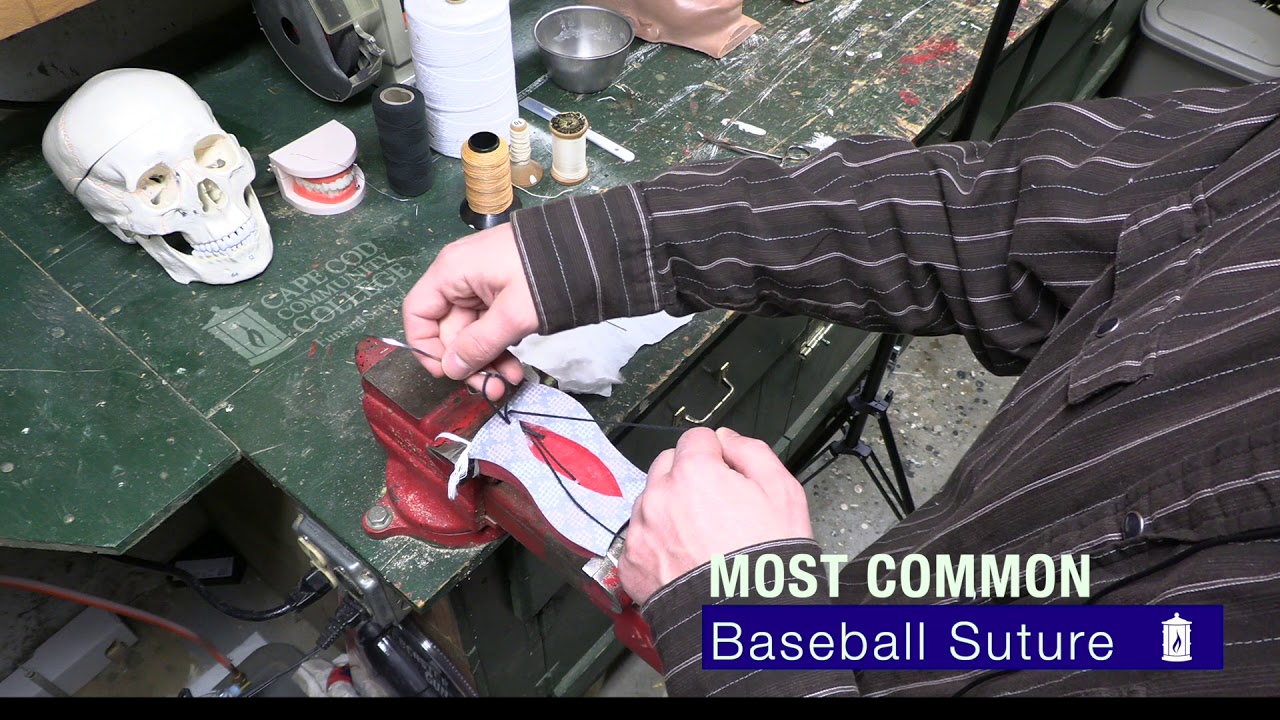 Suturing (Continuous Running Suture, Baseball Suture, Purse String Suture, Worm Suture)