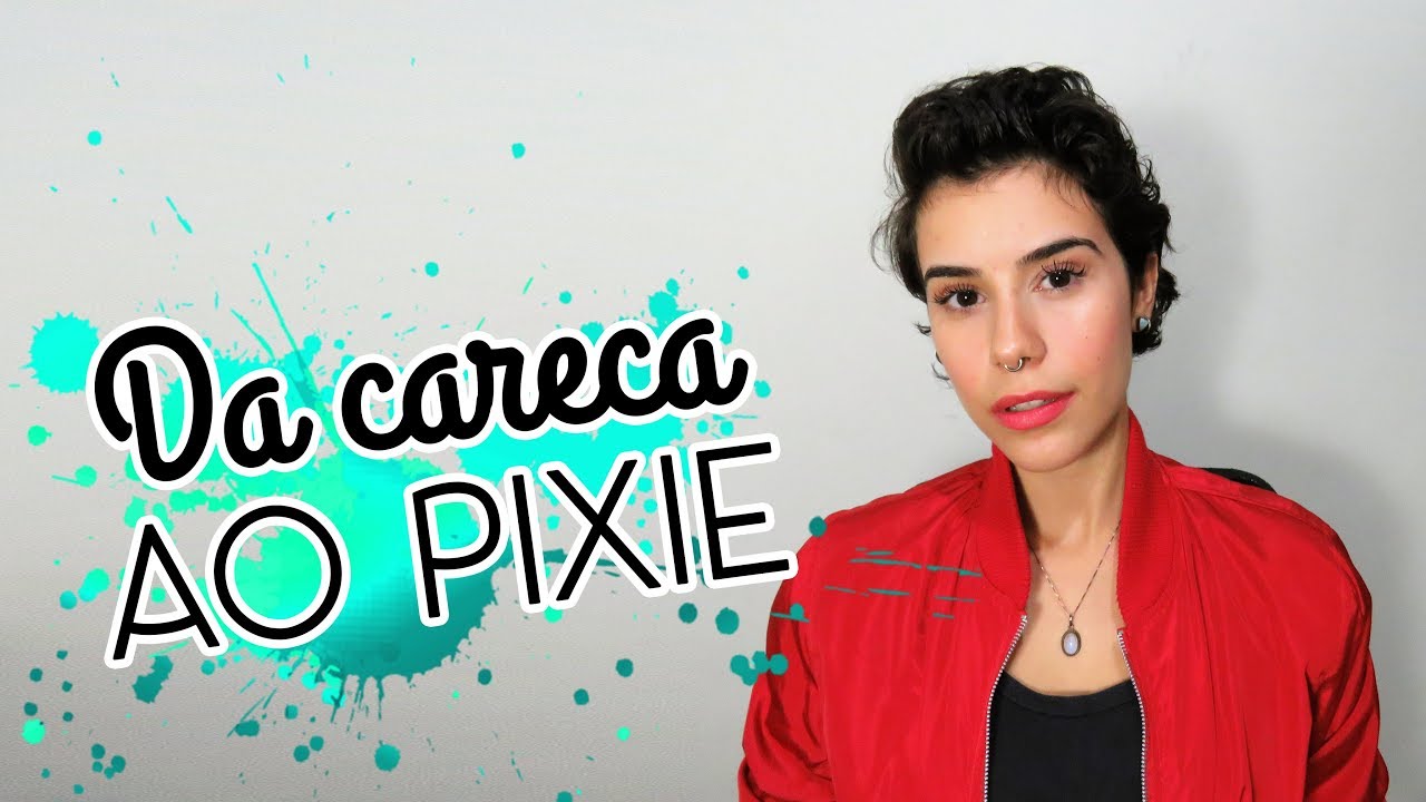 CORTE PIXIE EM 360º E CREME DE PENTEAR P/ CABELO CACHEADO | 8 meses de crescimento capilar