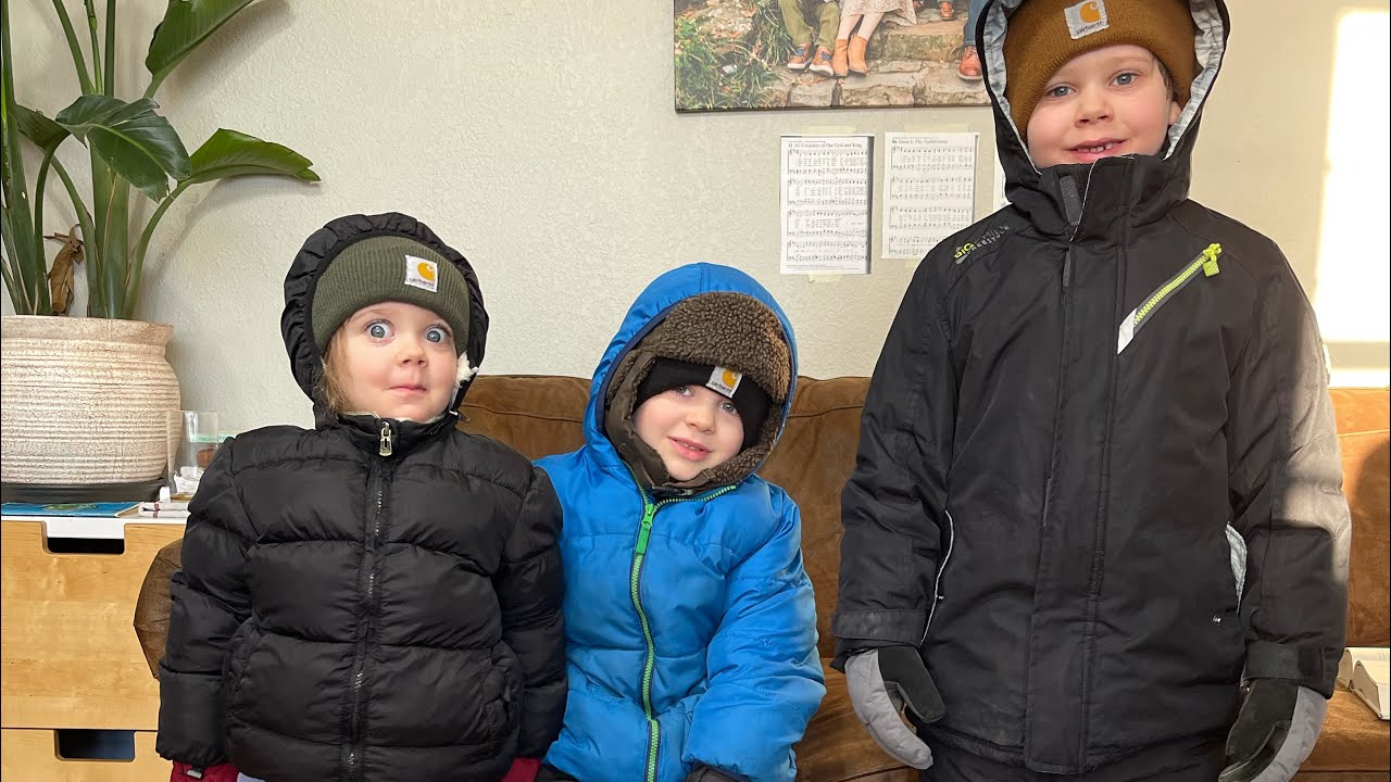Snowmen, Sledding and Snow Ice Cream with family!