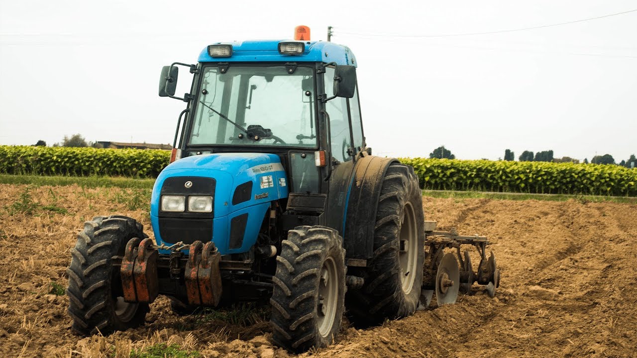 Erpicatura 2017|Landini Rex 80 GT|Dischiera Spedo