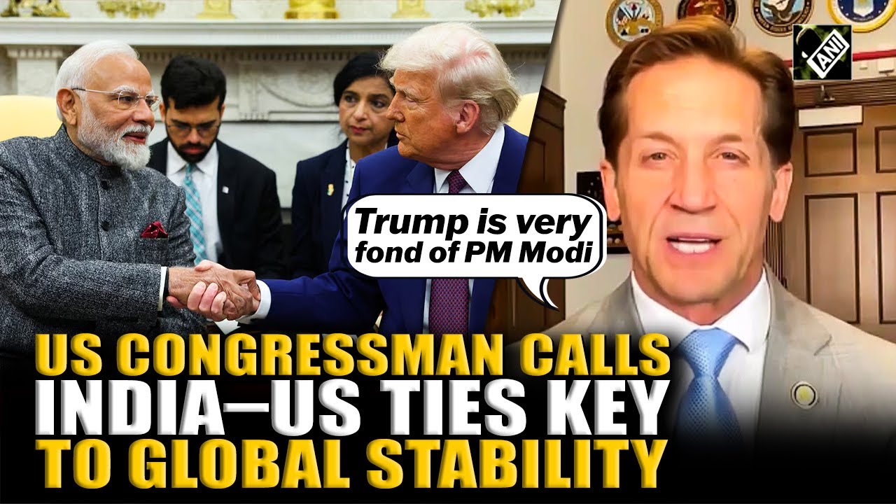 US Lawmaker Rich McCormick Backs India–US Trade Deal, Calls Ties Key to Global Stability