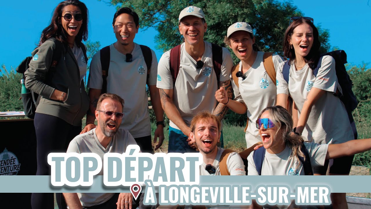 Vendée Aventure | Épisode 1 | TOP DÉPART À LONGEVILLE SUR MER 💥