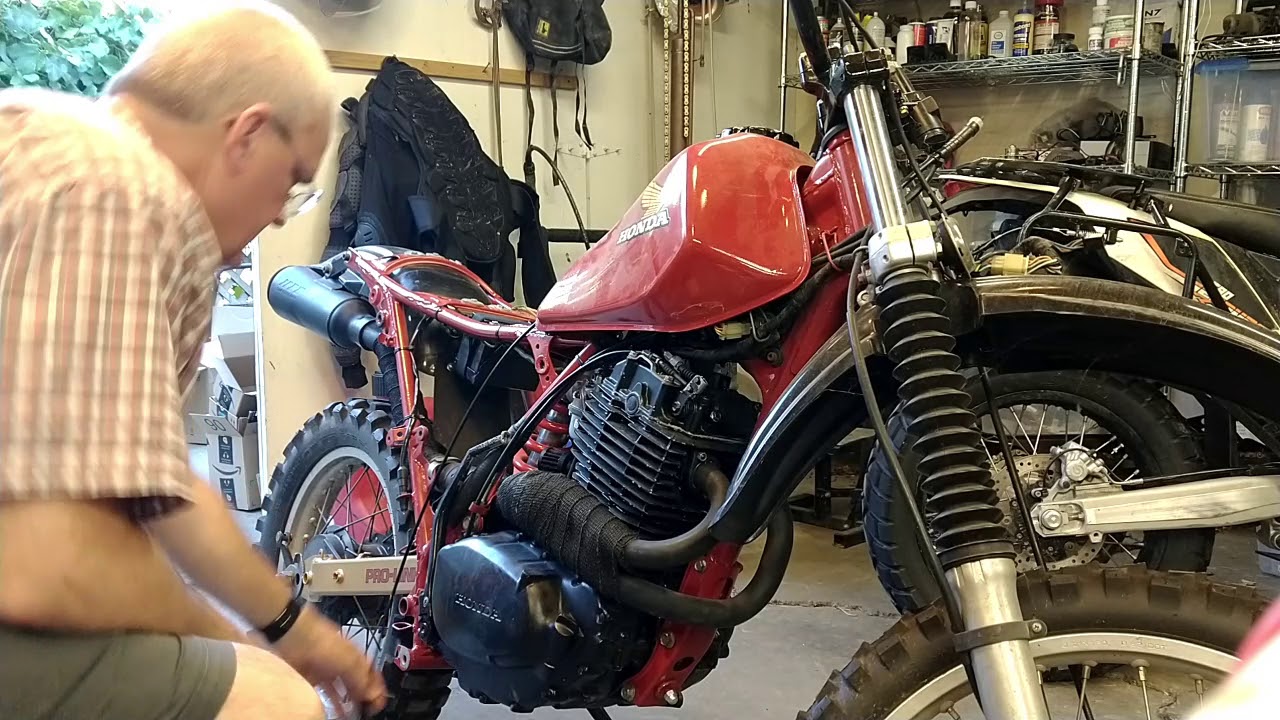 1982 Honda XL500R troubles