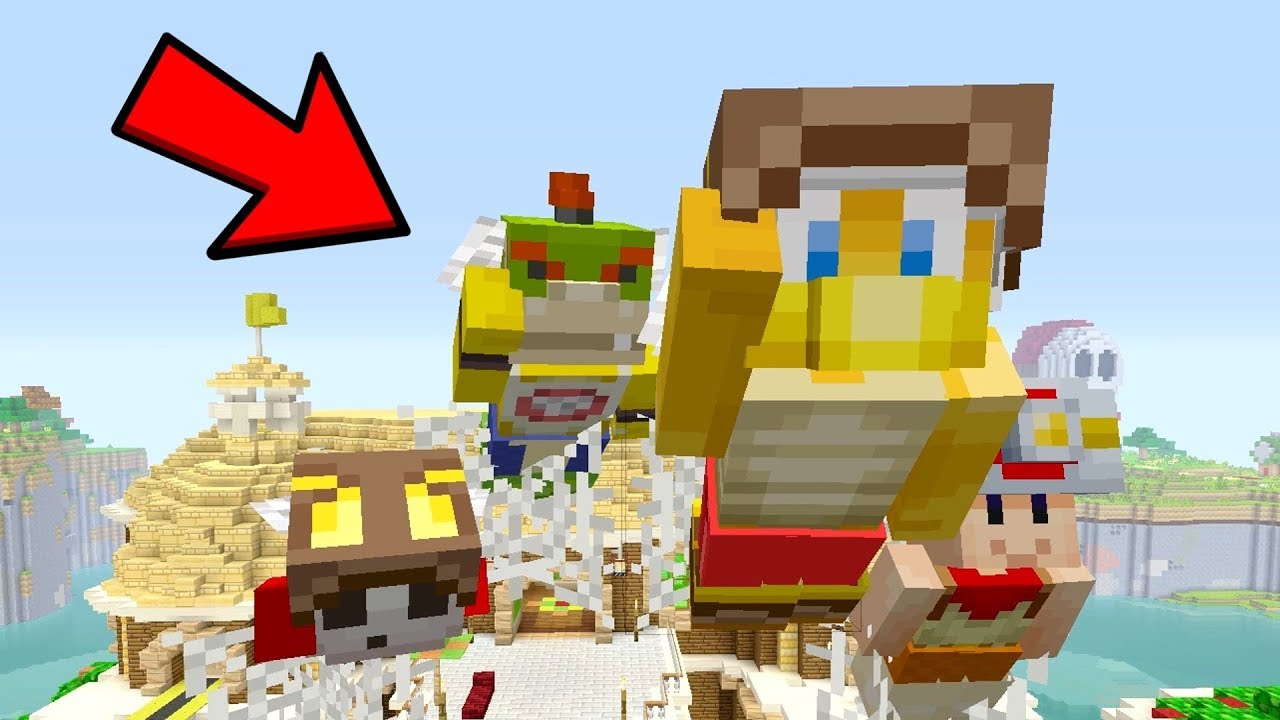 Bowser Jr The Super Hero! [NEW AVENGERS] - Nintendo Fun House - (Minecraft Switch) [232]