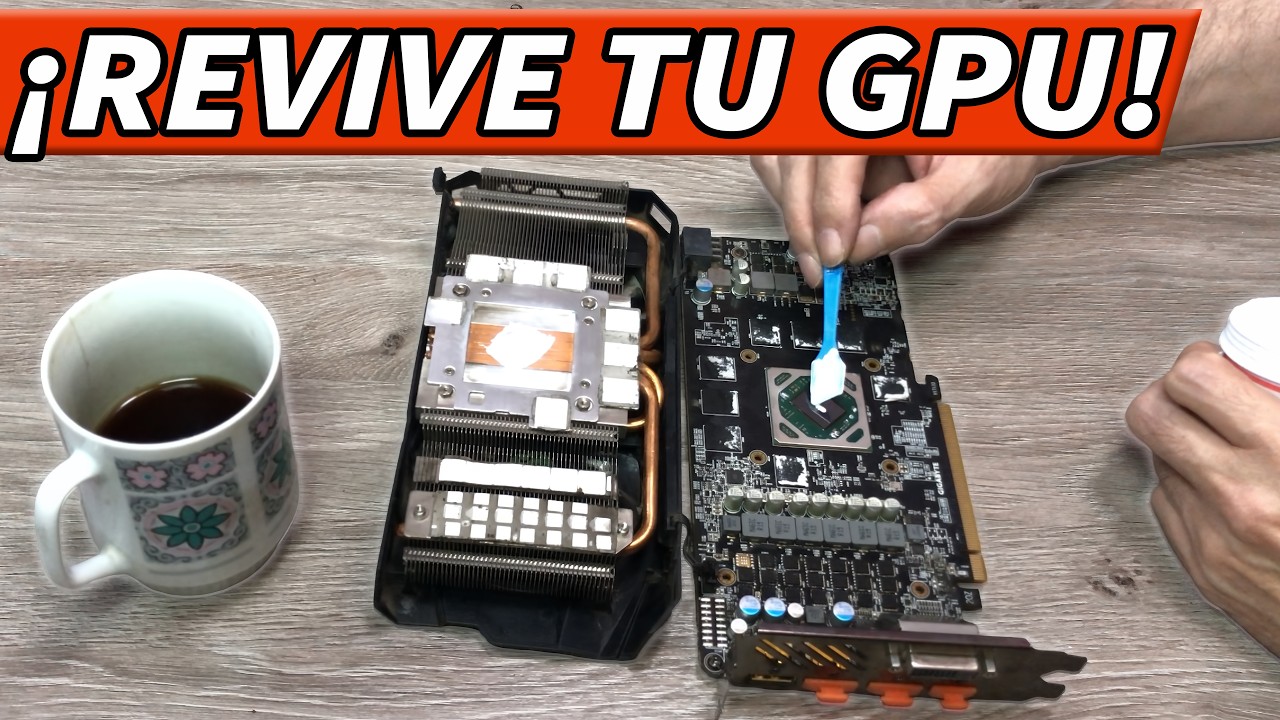 Mantenimiento RX 570 Gigabyte Aorus: ¡Guía para bajar 20°C de calor! 🛠️