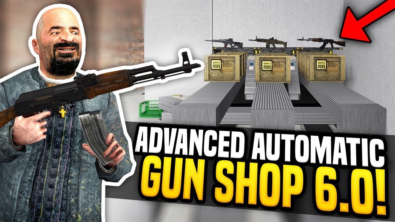 ADVANCED GUN SHOP 6.0 - Gmod DarkRP | Automatic Restocking Shop!