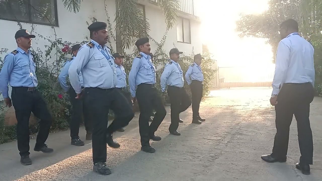 Security Guard Training Drill #securitytraining #securityguard #security #viral #drill