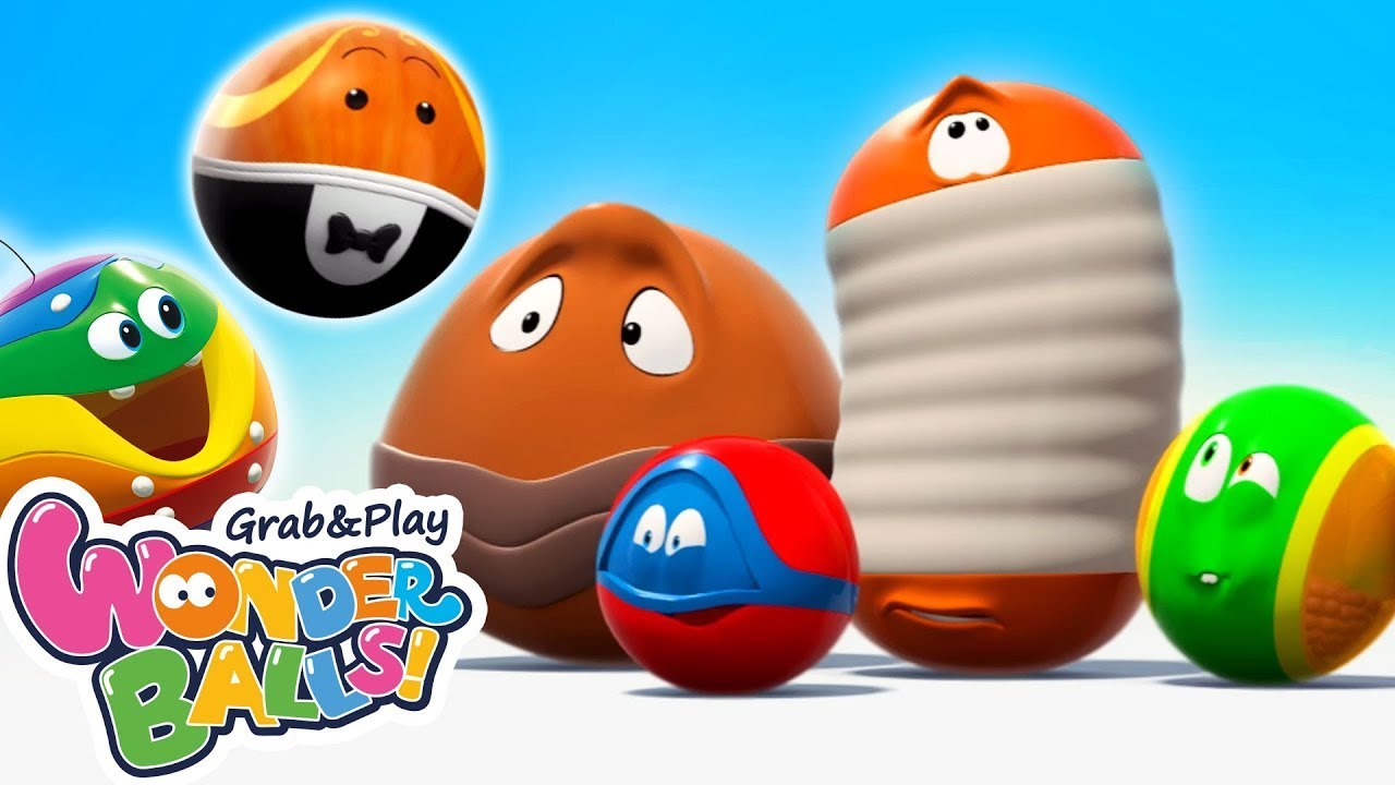 Wonderballs | Music Mania | Meet the Wonderballs | Funny Cartoons for Children