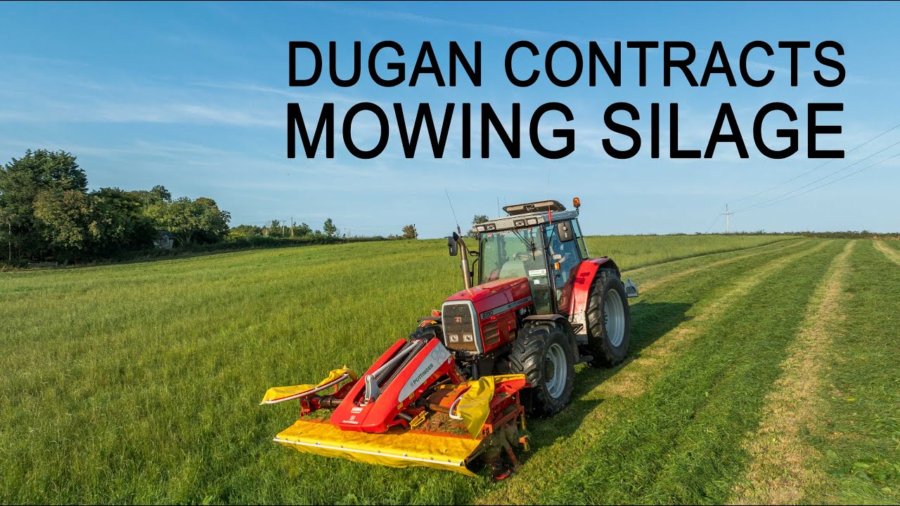 Dugan Contracts Mowing Silage 2025