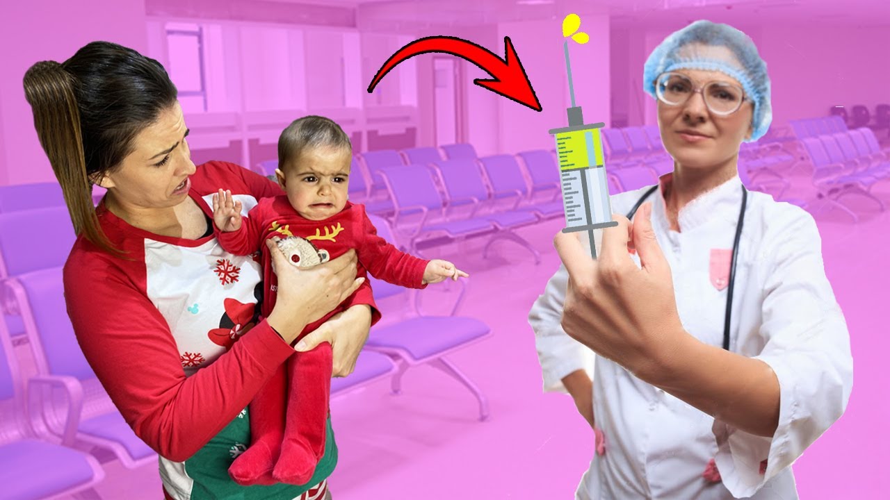 VACUNAN A JULEN Y PAPÁ NO PUEDE ACOMPAÑARLO - MAMÁ SOLA CON DOS HIJOS / Familia Amiguindy