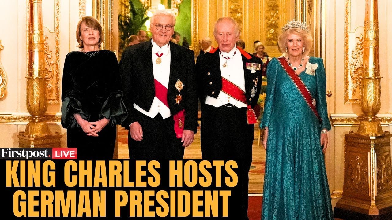 UK&ndash;Germany LIVE: King Charles Hosts State Banquet for President Steinmeier at Windsor Castle | N18G