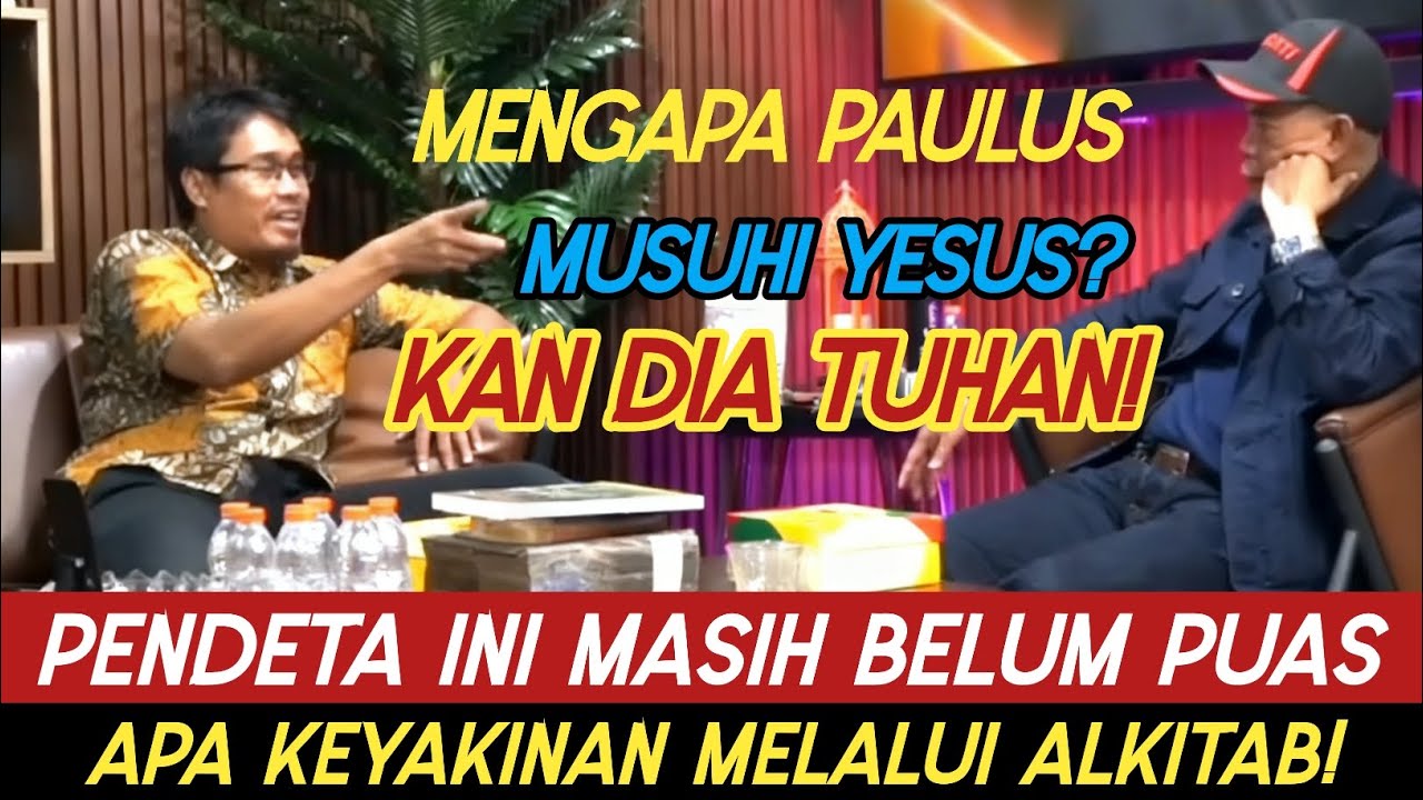 Viral! Mengapa Paulus Bermusuhan Dengan Yesus Katanya Tuhan Pendeta Arom Terdiam!