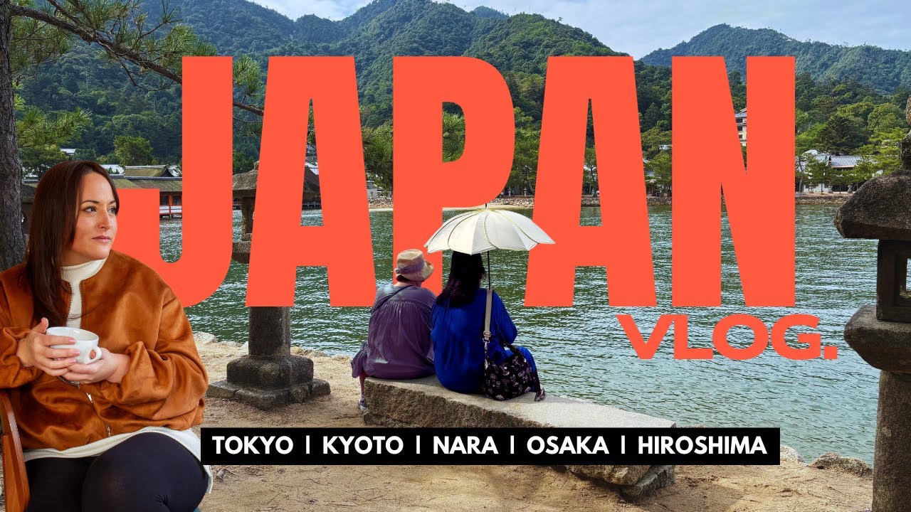 A Cozy Artist Vlog in Japan | Tokyo, Kyoto, Osaka & Hiroshima in 10 Days
