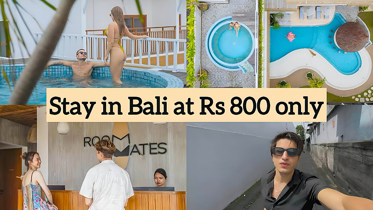 Stay in Bali at Rs 800 only | party hostel in canggu , Seminiyak for solo travelers, backpackers 