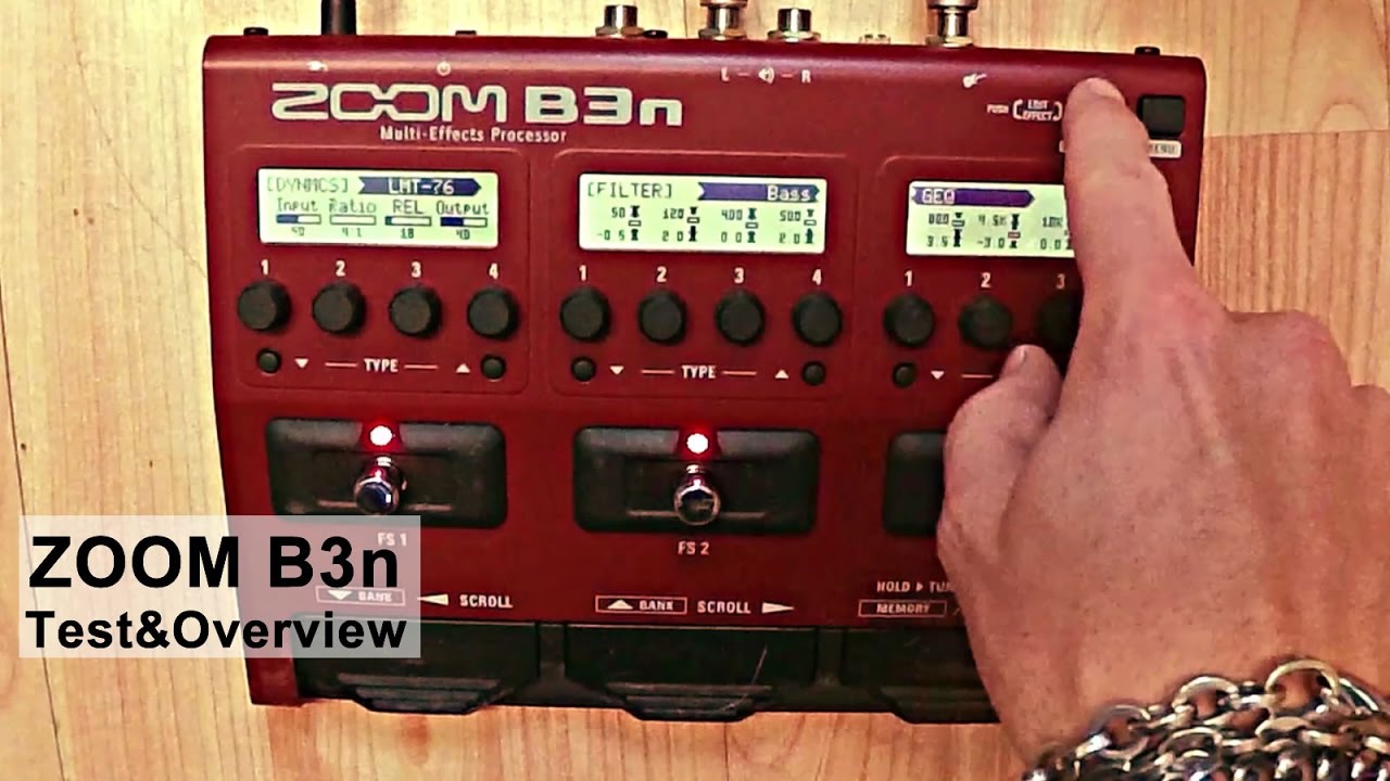 Giorgio Terenziani presents Zoom B3n // Test&Overview