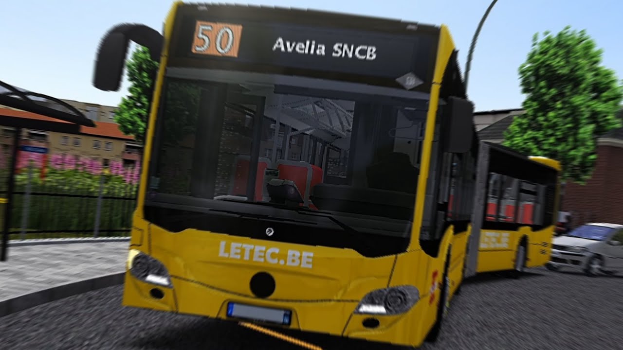 OMSI 2 Avélia V2 | Ligne 50 Mosan → Avelia SNCB | Mercedes Citaro G C2 TEC Edition.