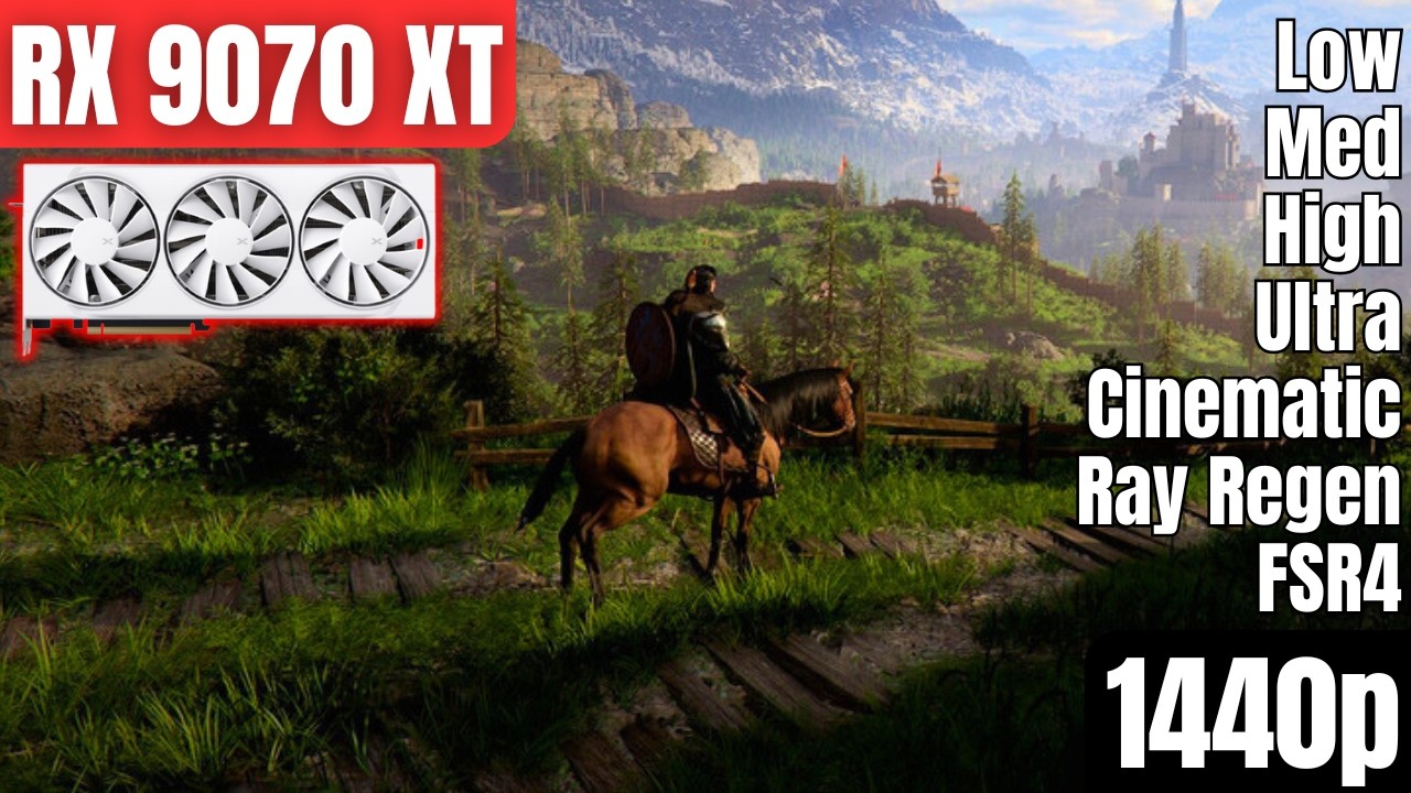 RX 9070 XT & R7 7800X3D: Crimson Desert | Low - Cinematic Settings | Ray Regeneration | FSR4 | 1440p
