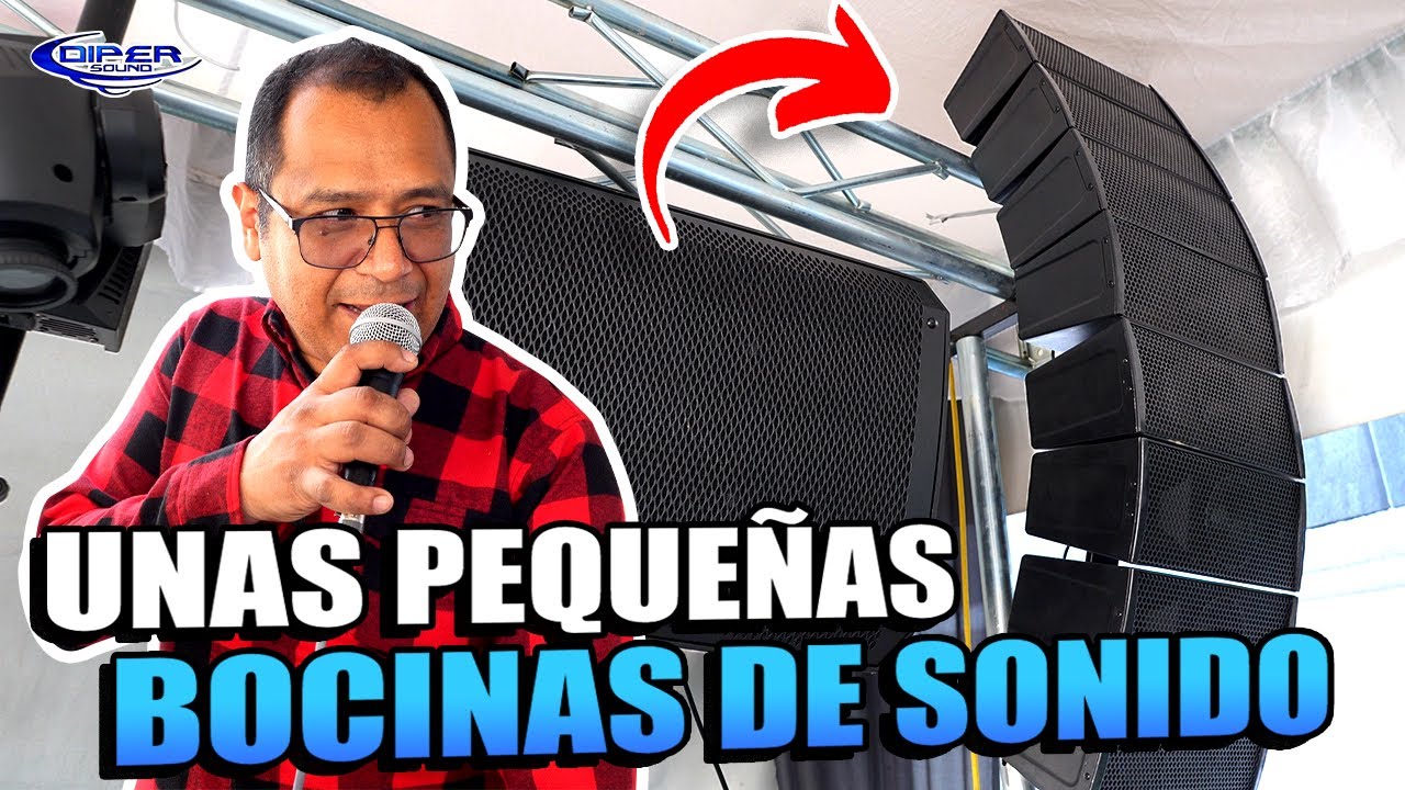 This sound system has small speakers that they use for events! PANCHITOS SOUND SYSTEM
