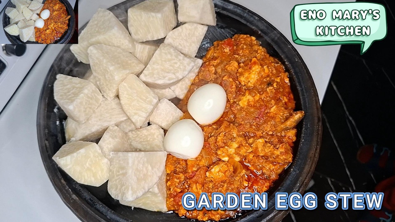 How to Make Ghana Garden Egg Stew | Simple & Delicious Local Recipe