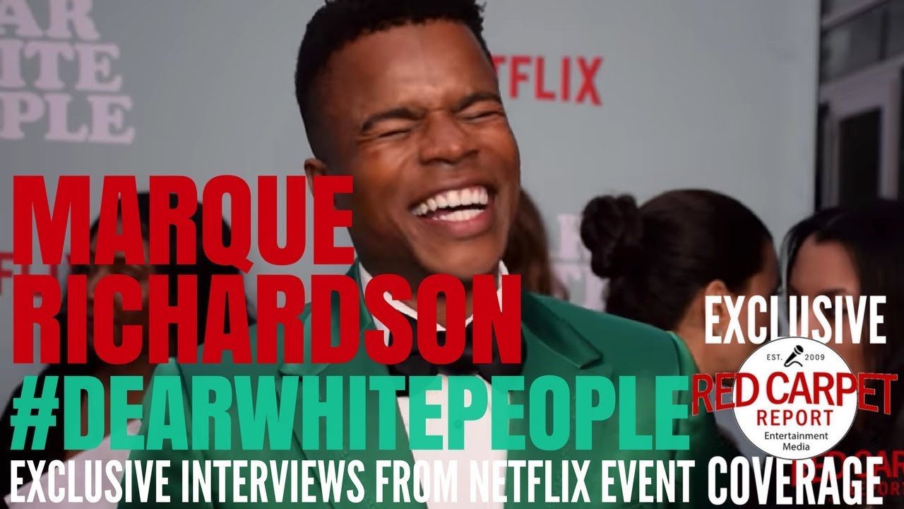 Marque Richardson interview at Netflix's Dear White People Vol 2 Special Screening #DearWhitePeople