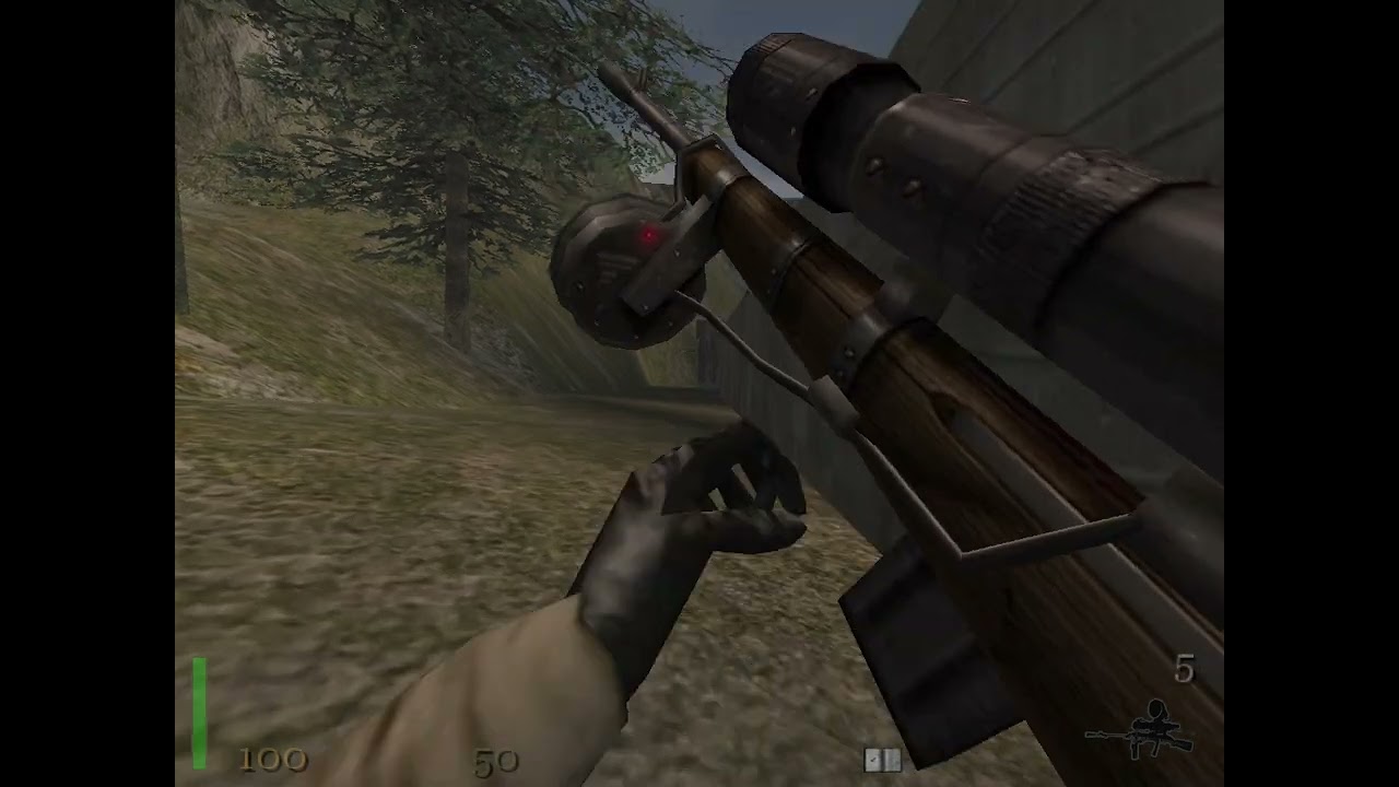 Return to Castle Wolfenstein (RTCW) Mission 3, Part 1 Forest Compound (Silent Assassin)