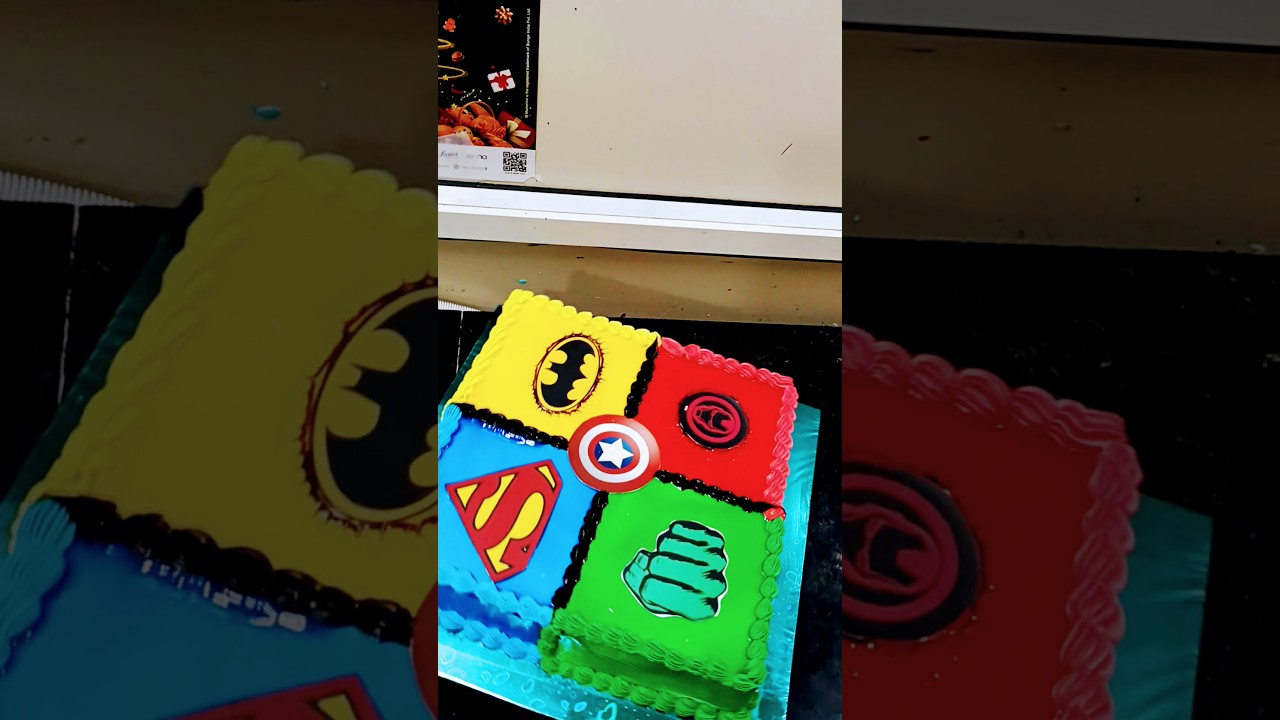 How to make Birthday cake 🎂 Square Shape amazing decoration ideas 