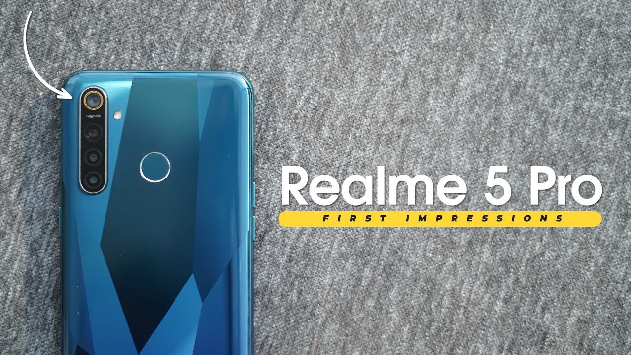 Realme 5 Pro First Impressions!