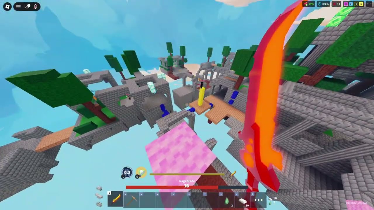 Barbarian + Marrow Is ABSOLUTELY OP In KIt Fusion!! (Roblox BedWars)..!