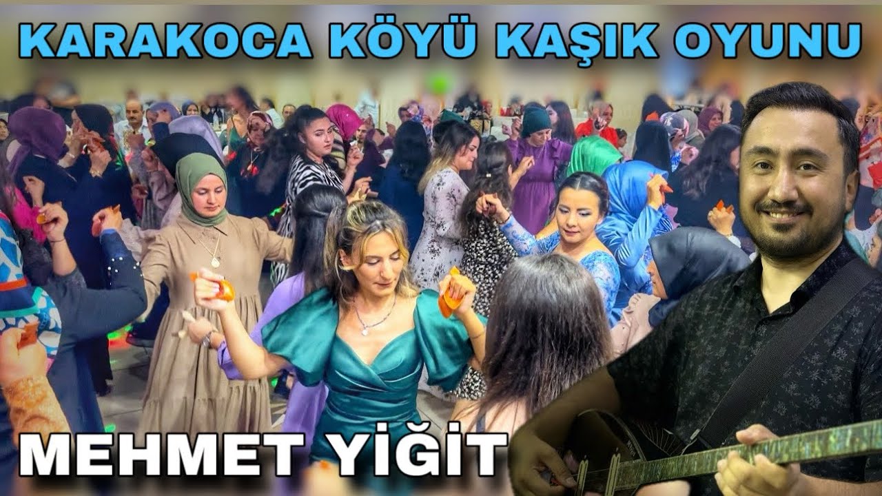 Mehmet YİĞİT - Karakoca Köyü Kaşık Oyunu ( Düğün Canlı Performans ) 4K