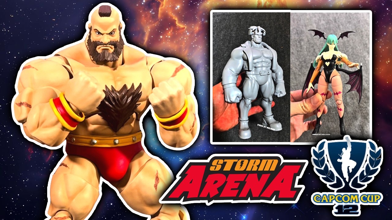 Реакции на новую фигурку из Storm Arena! Более подробный обзор новых анонсов и обновлений Capcom ...