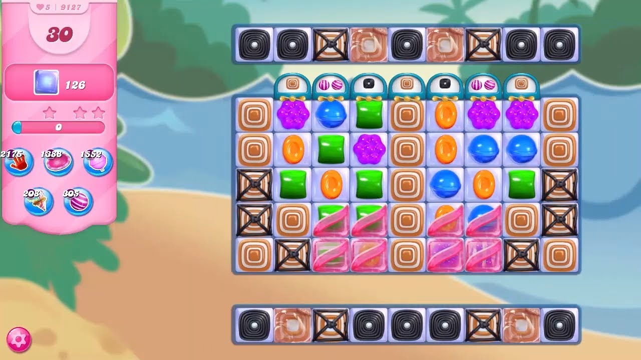 Candy Crush Saga Level 9127 NO BOOSTERS