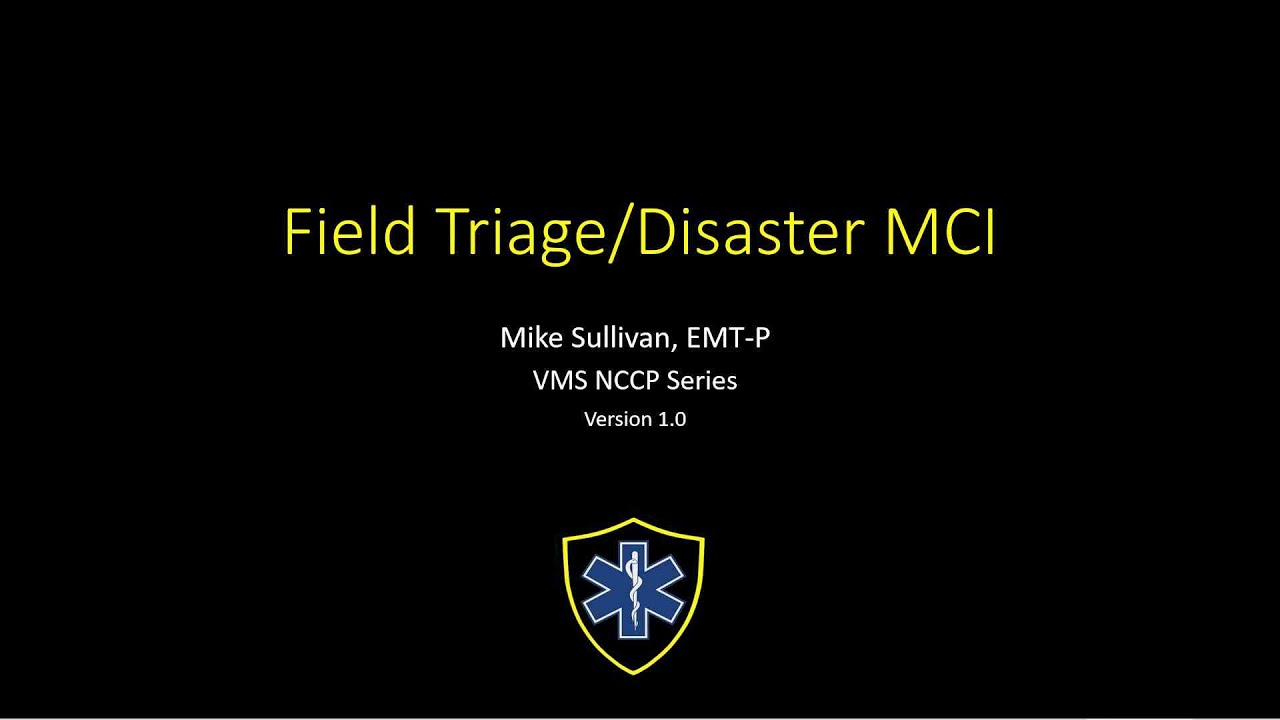 Field Triage for EMS