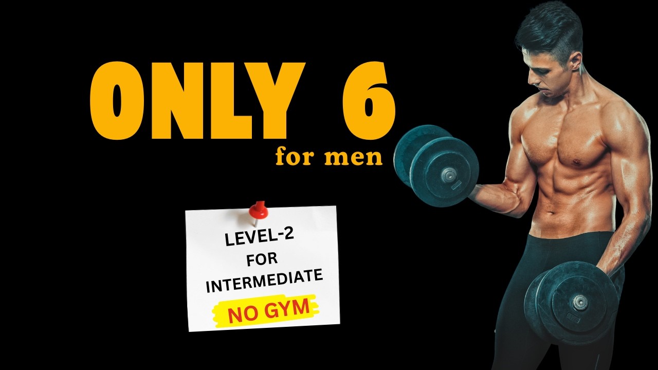6 Exercises to build Muscle at Home