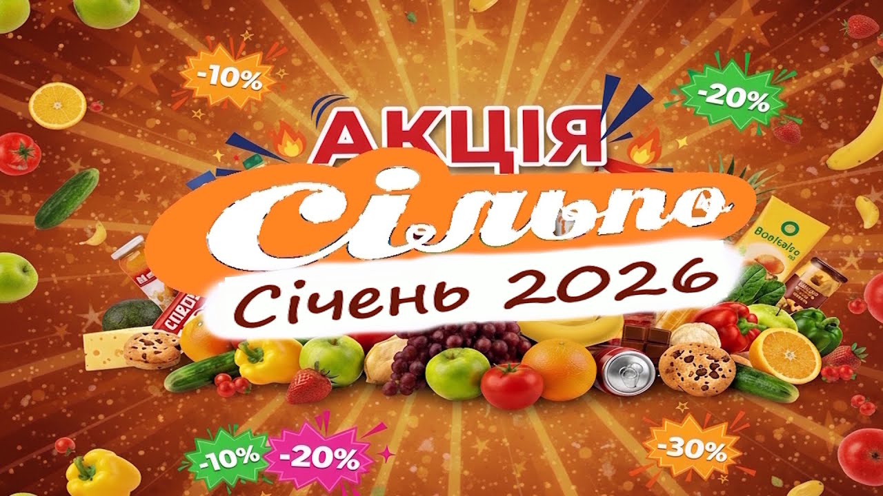 Сільпо Додаткові пропозиції | Січень 2026  оновлення від 21.01.2026 (Частина 2)