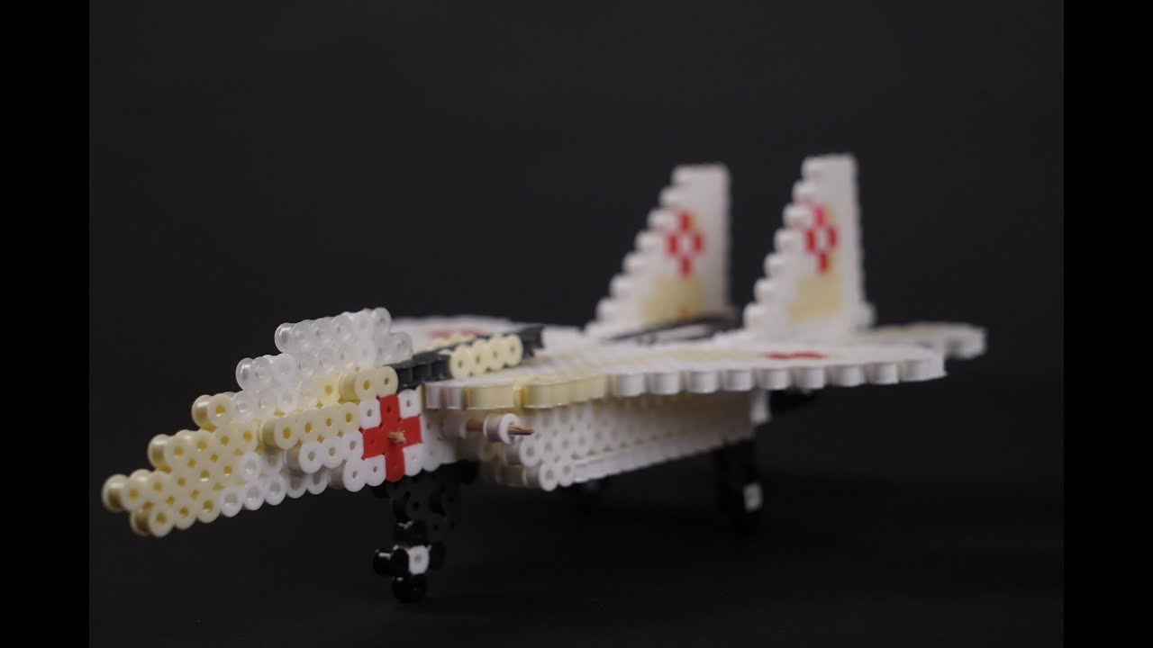 Making a perler bead F 15