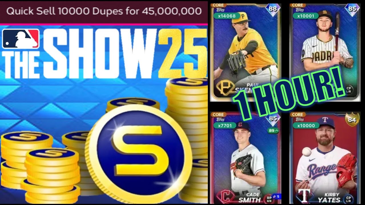 *BEST* Stub Making Methods MLB The Show 25! Do These Now!