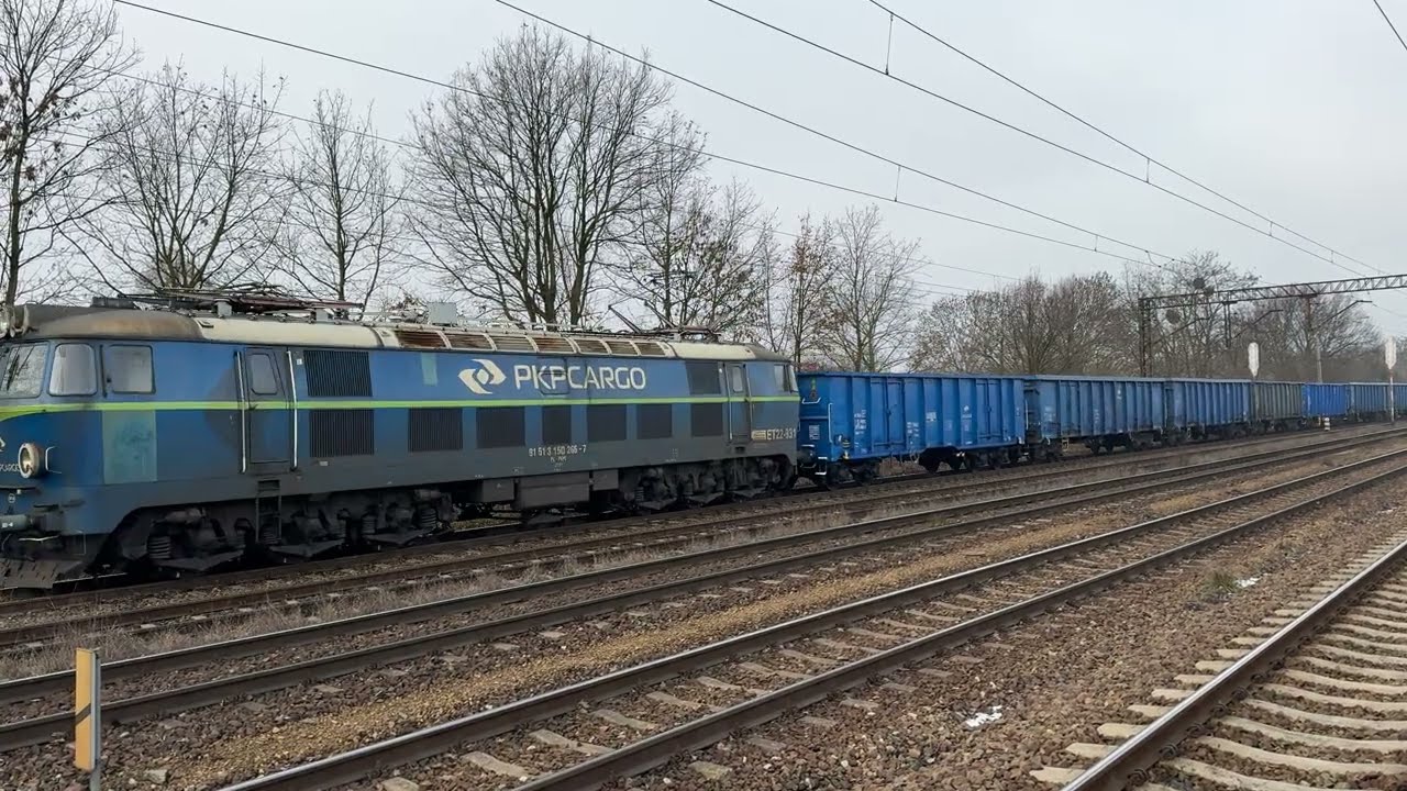 ET22-931 PKP CARGO w kierunku Bierawy 01.2026 Kędzierzyn-Koźle